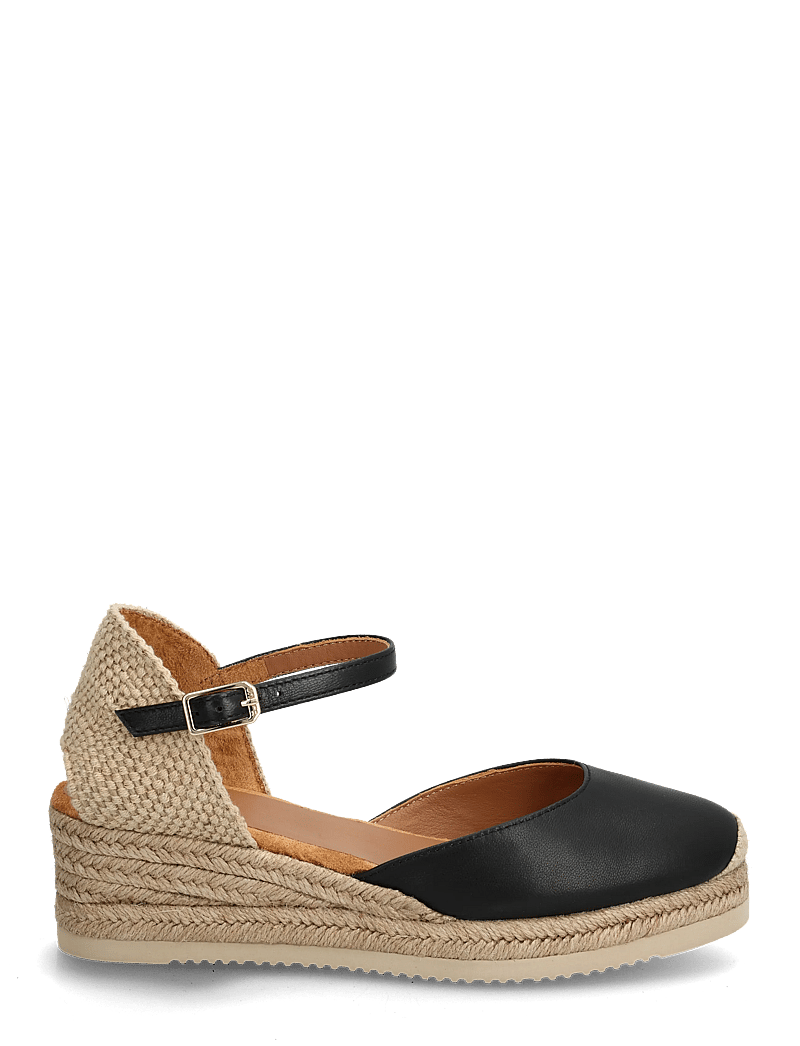UNISA - CISCA_26_NTO - højhælede espadrillos - black - 1