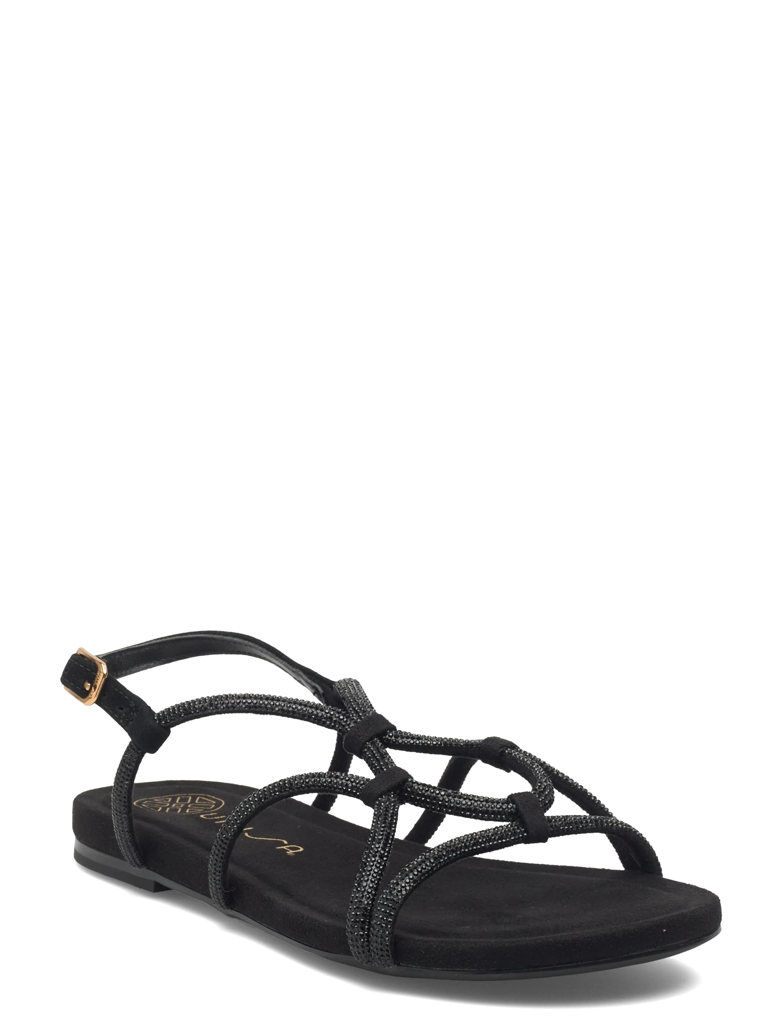 UNISA Cooper_26_Ks, 37, Sandals, Schwarz - Flat Frauen