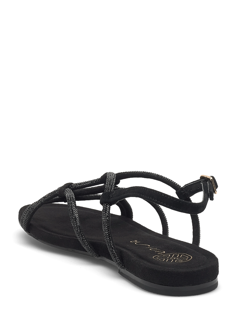 UNISA - COOPER_26_KS - flache sandalen - black - 2