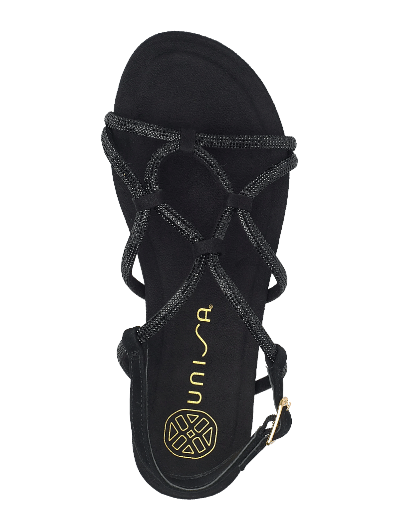 UNISA - COOPER_26_KS - flache sandalen - black - 3