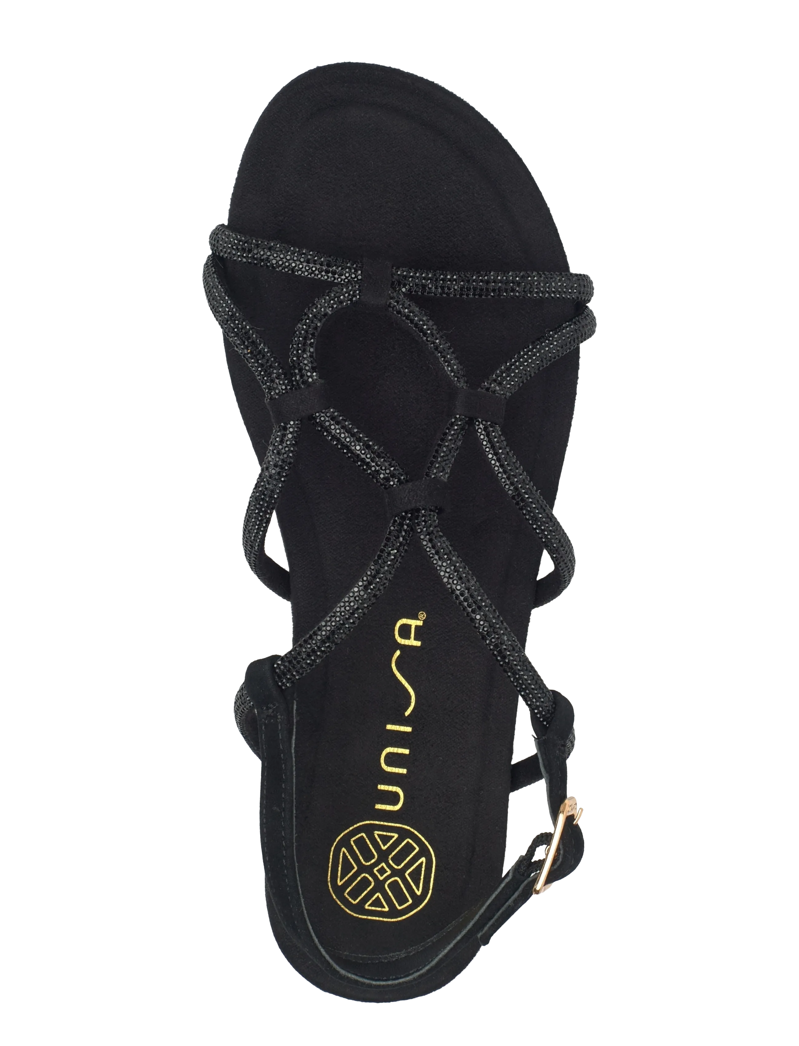 UNISA - COOPER_26_KS - flade sandaler - black - 3