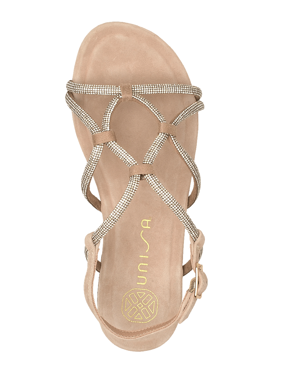 UNISA - COOPER_26_KS - flache sandalen - skin - 3