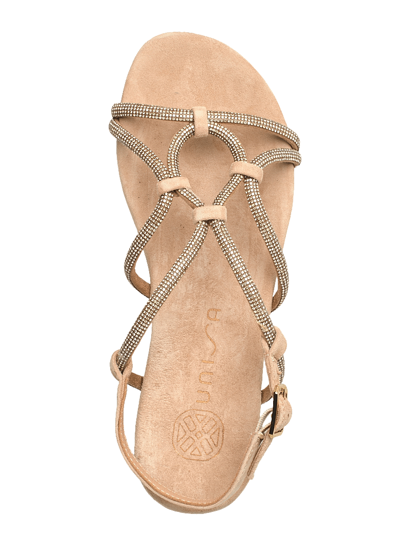 UNISA - COOPERKS - flache sandalen - skin - 3