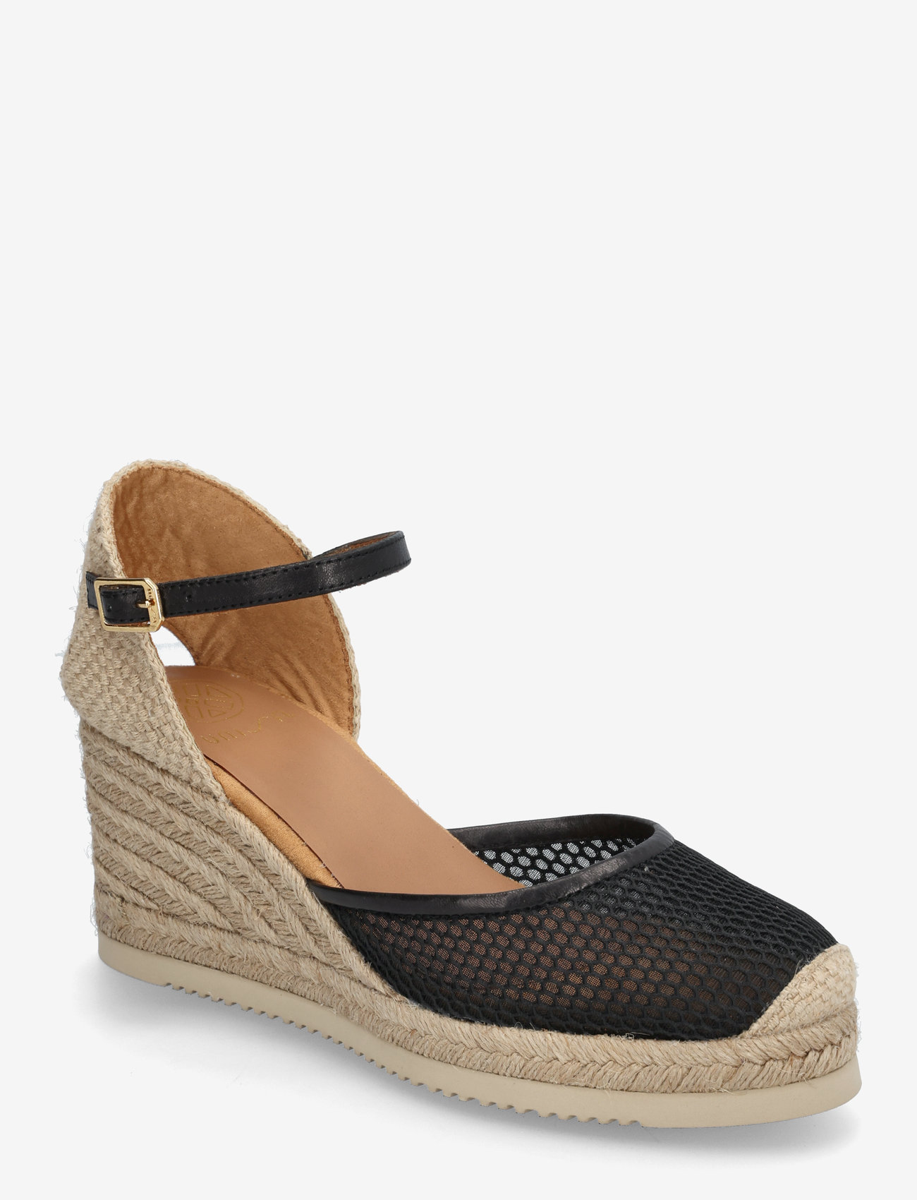 UNISA - COREBONFI - espadrilles mit absatz - black - 0