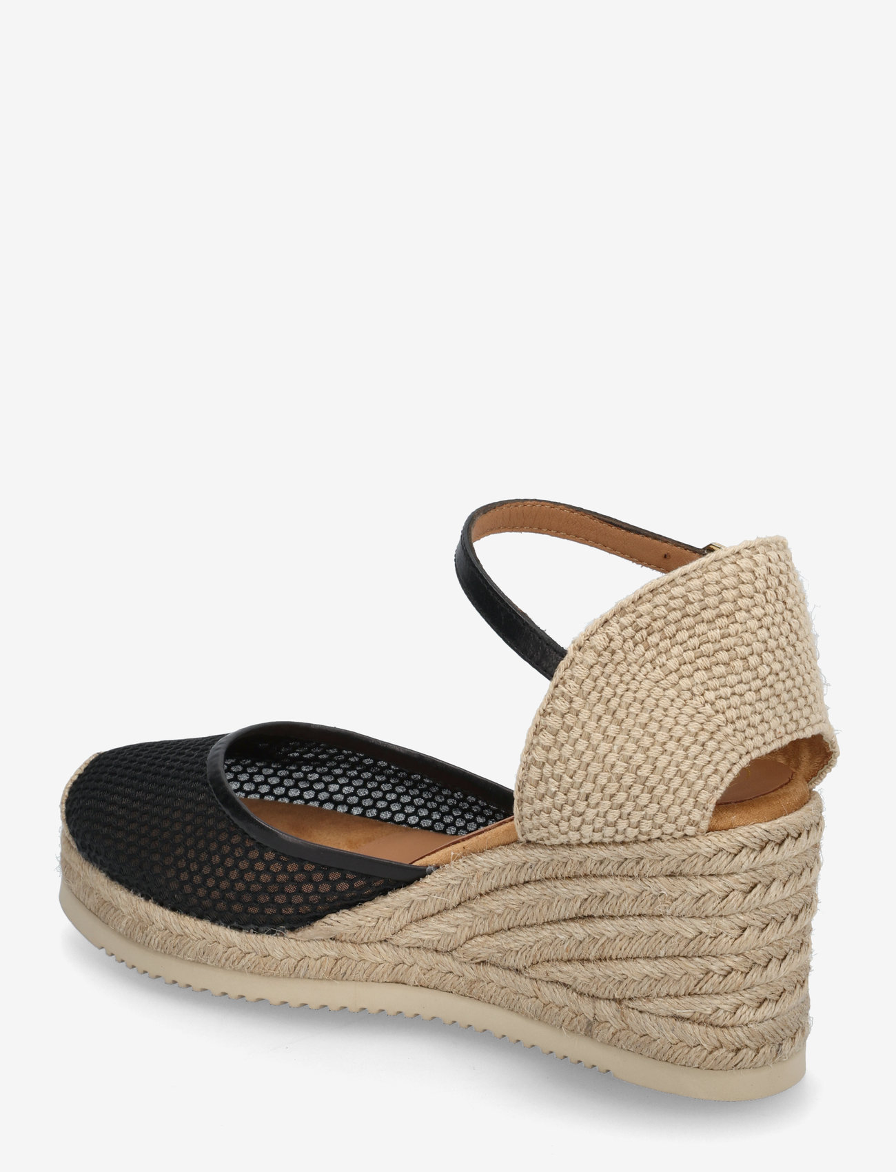 UNISA - COREBONFI - espadrilles mit absatz - black - 2
