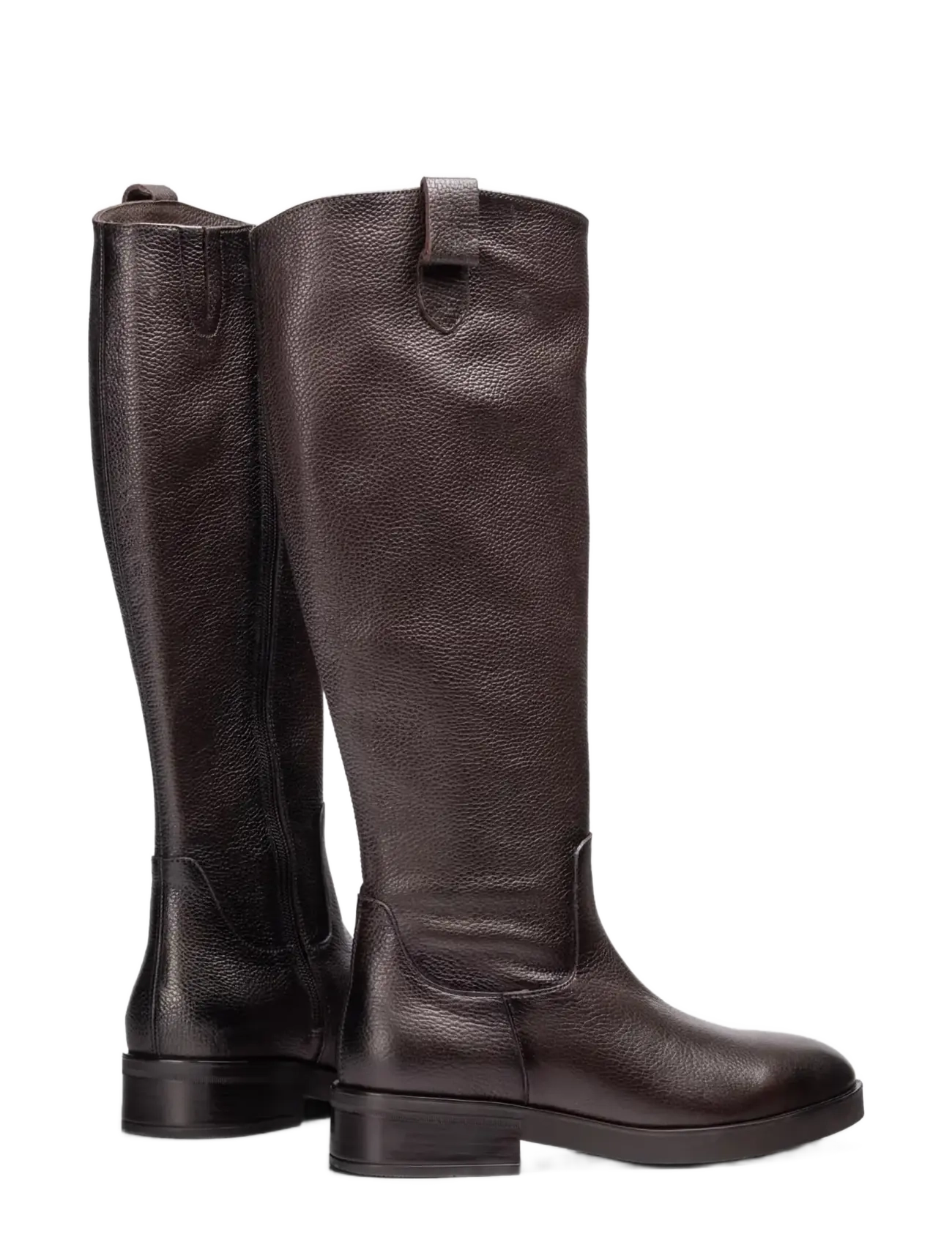 UNISA EBBAALA - Knee high boots - BROWN / brown
