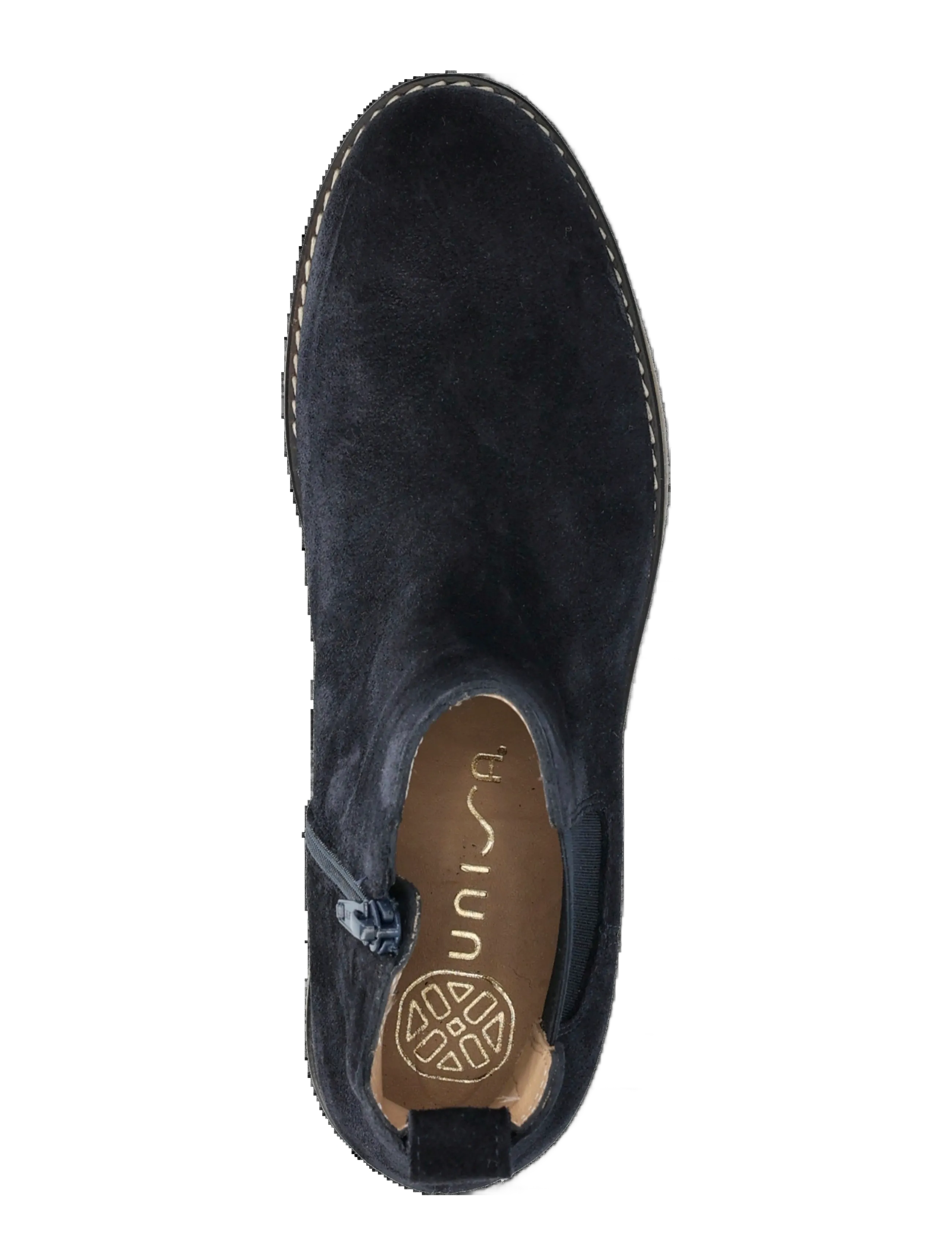 UNISA - ETIOPEF25BS - flade ankelstøvler - navy - 3
