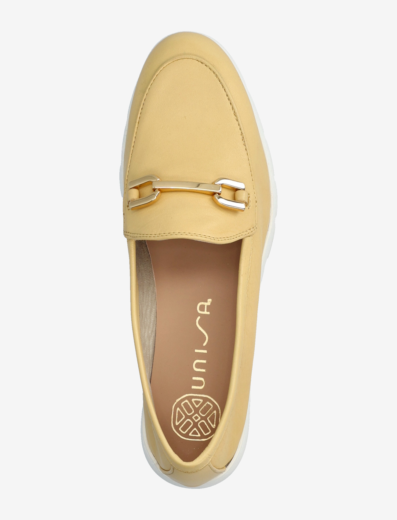 UNISA - FAMO26GRA - loafers med hæl - camomile - 3