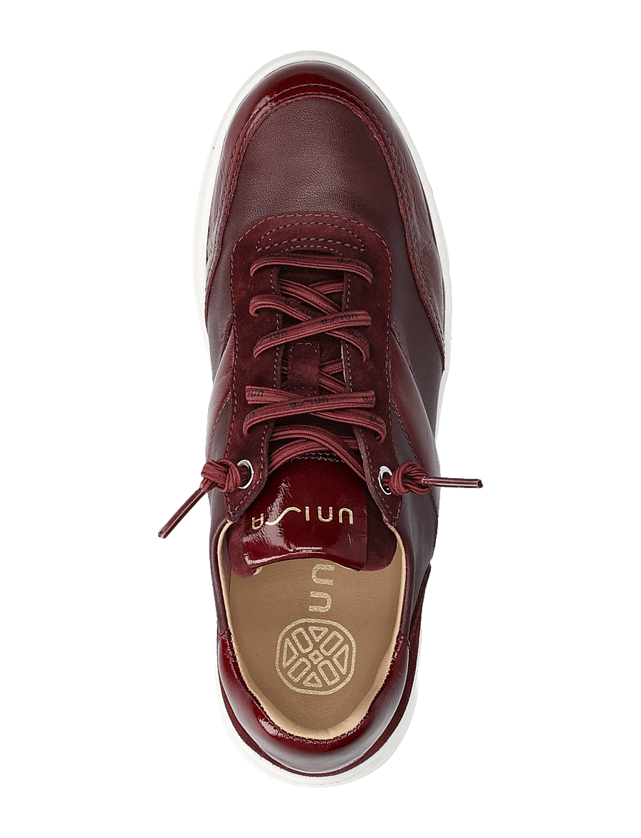 UNISA - FIDOLONFVER - niedrige sneaker - burdeos - 3