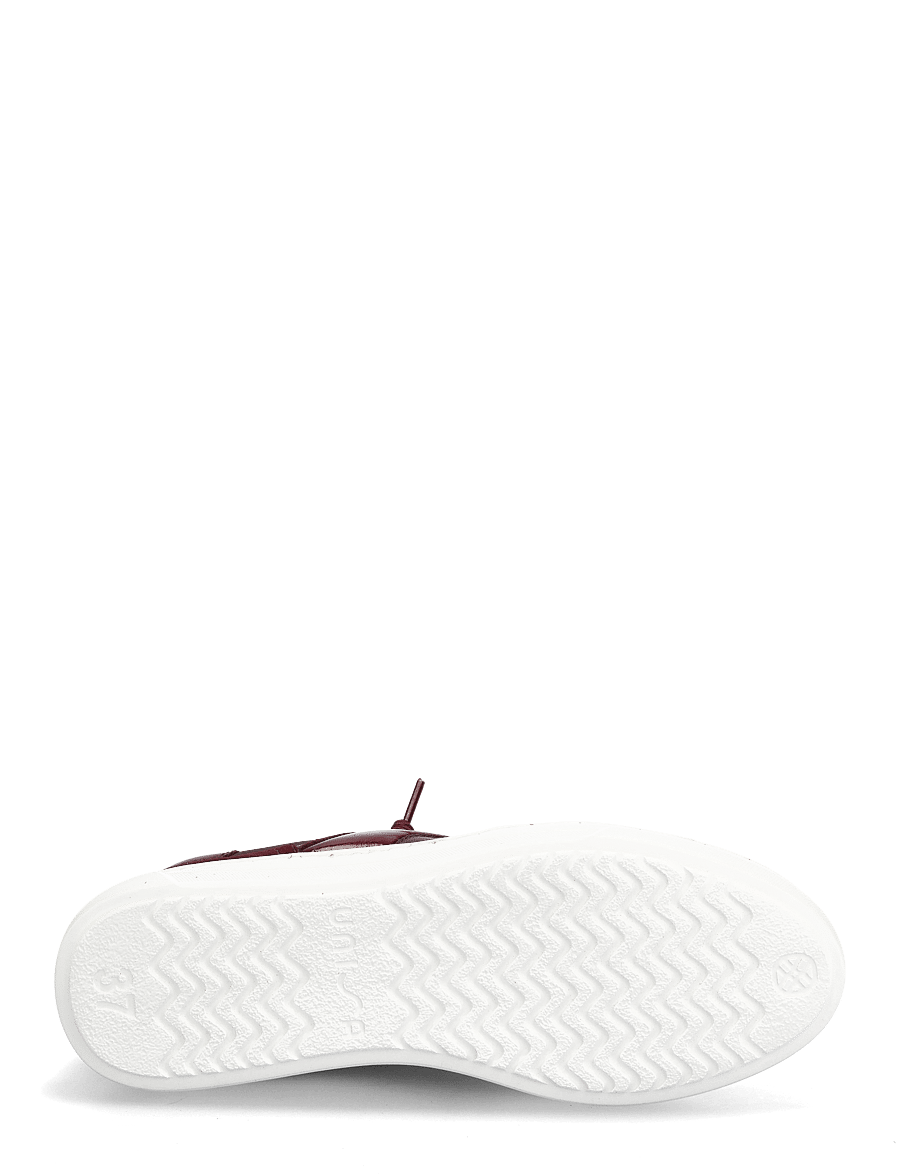 UNISA - FIDOLONFVER - niedrige sneaker - burdeos - 4