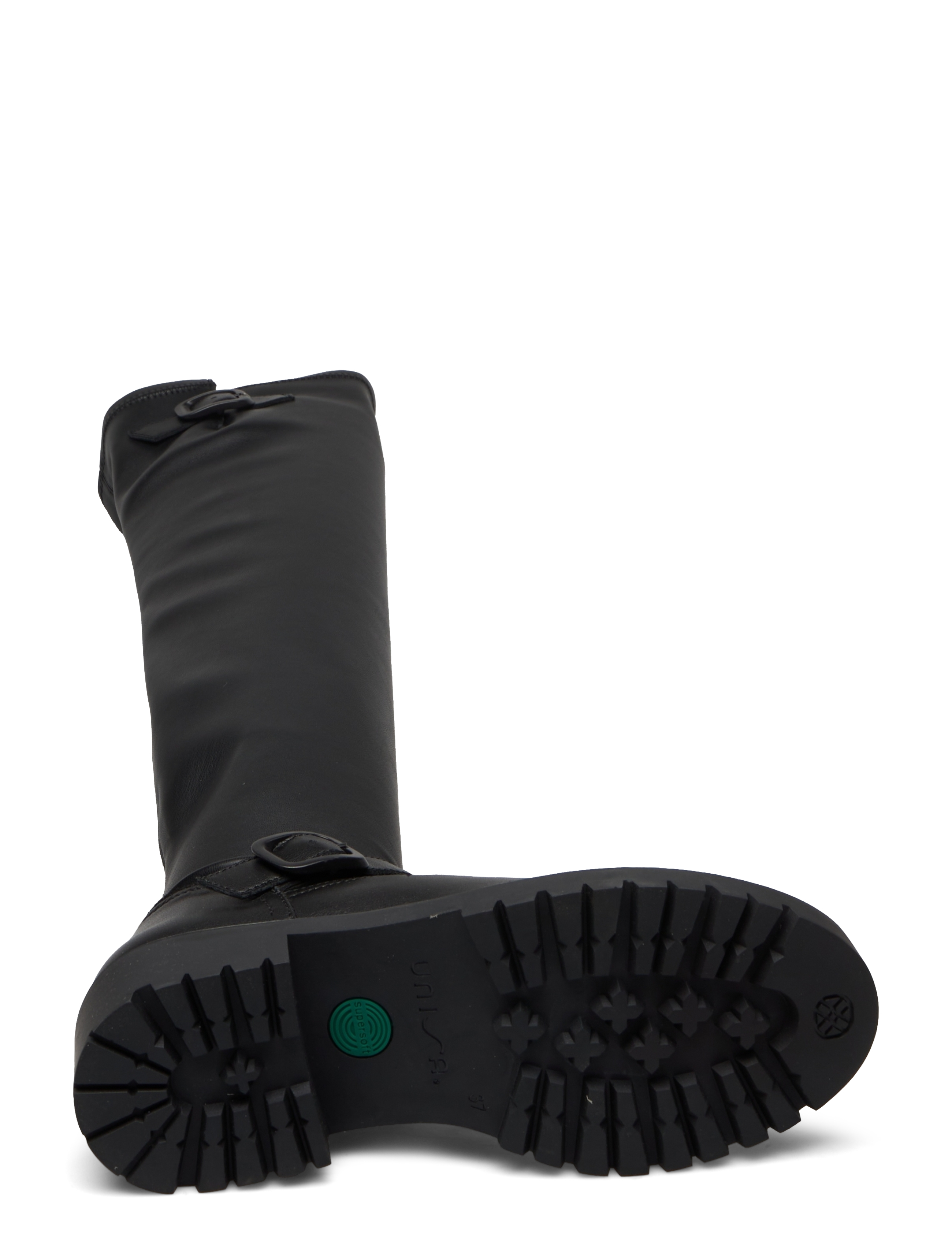 UNISA - GASOL_NF_STN - over knee støvler - black - 3