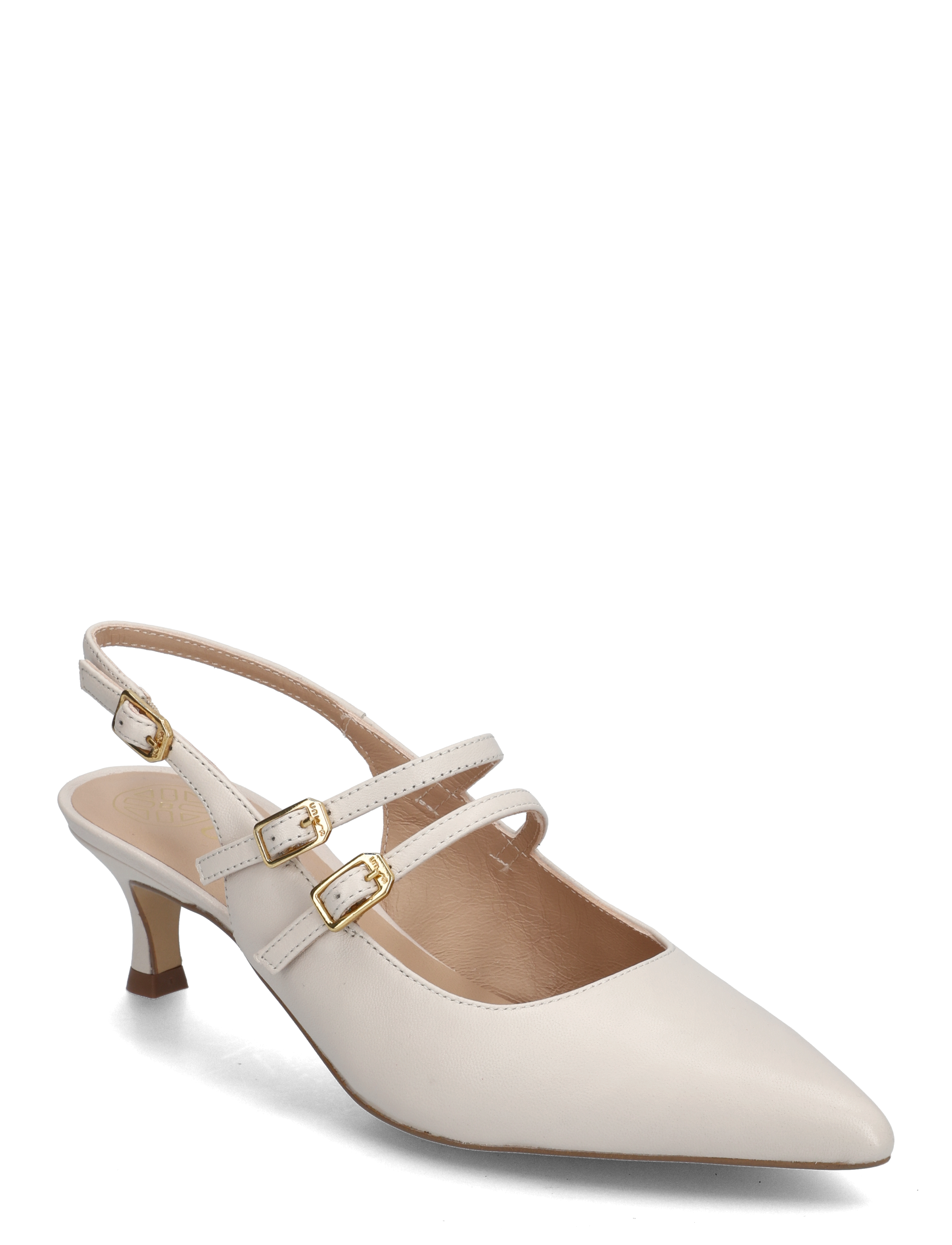 UNISA Inazar_Nto, 37, Sling Backs, Creme - Heeled Slingbacks, Frauen