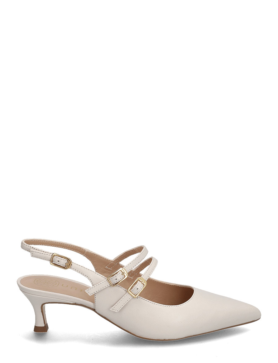 UNISA - INAZARNTO - slingbacks med hæle - ivory - 1