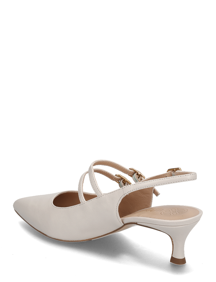 UNISA - INAZARNTO - slingbacks med hæle - ivory - 2