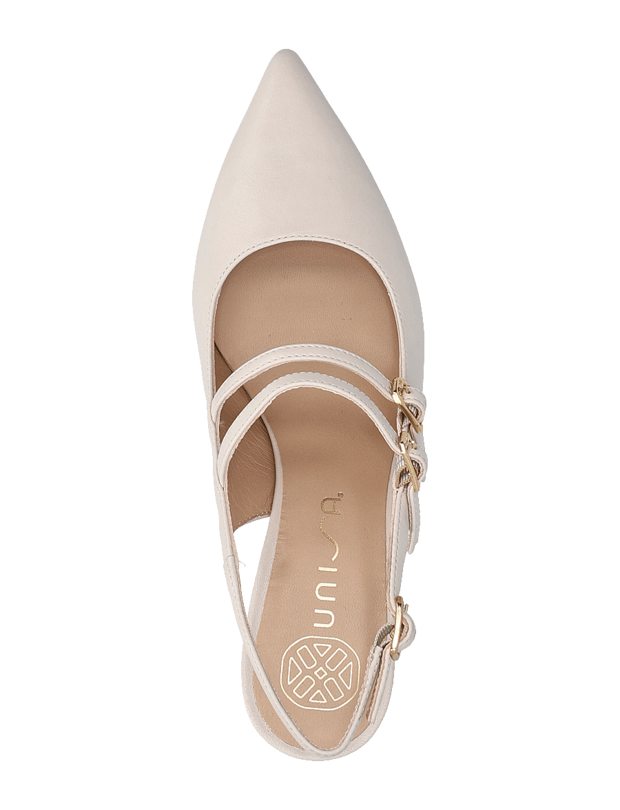 UNISA - INAZARNTO - slingbacks med hæle - ivory - 3