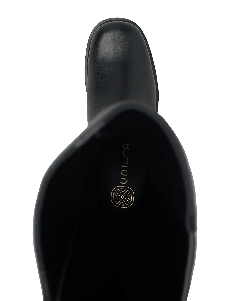UNISA - JABILOSTTSTN - knähöga stövlar - black - 3