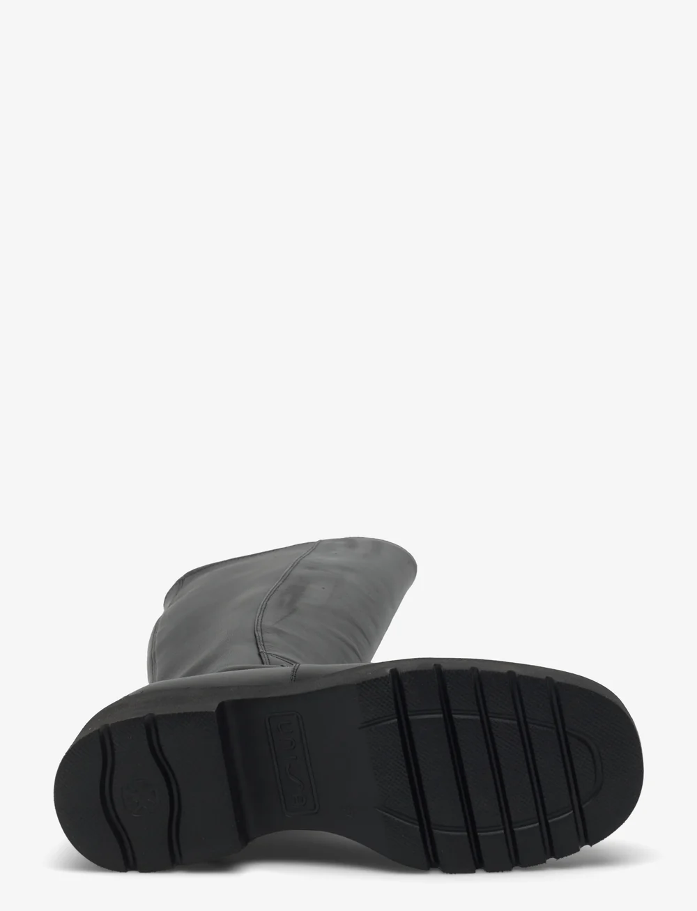 UNISA - JABILOSTTSTN - pika säärega saapad - black - 4