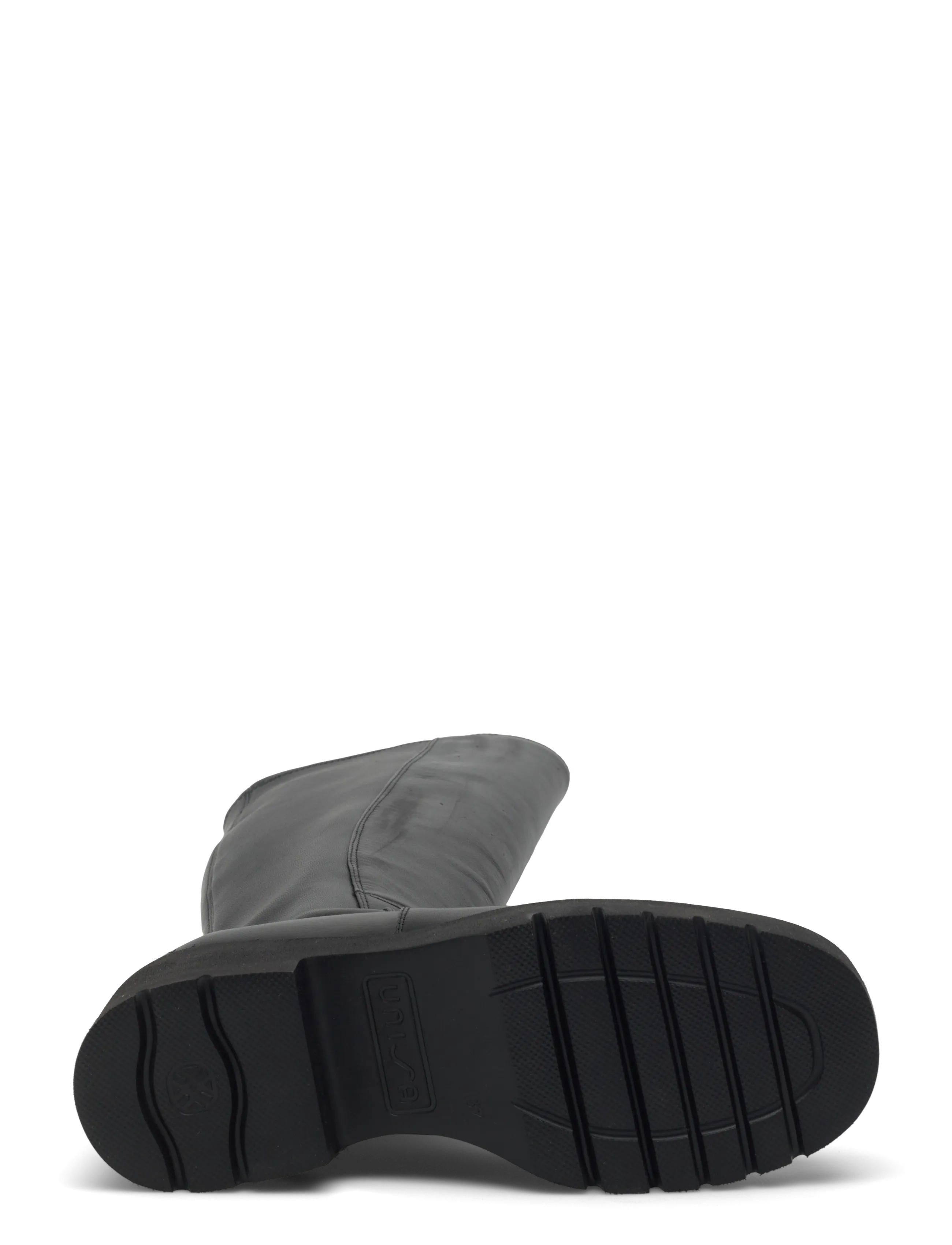 UNISA - JABILOSTTSTN - knähöga stövlar - black - 4