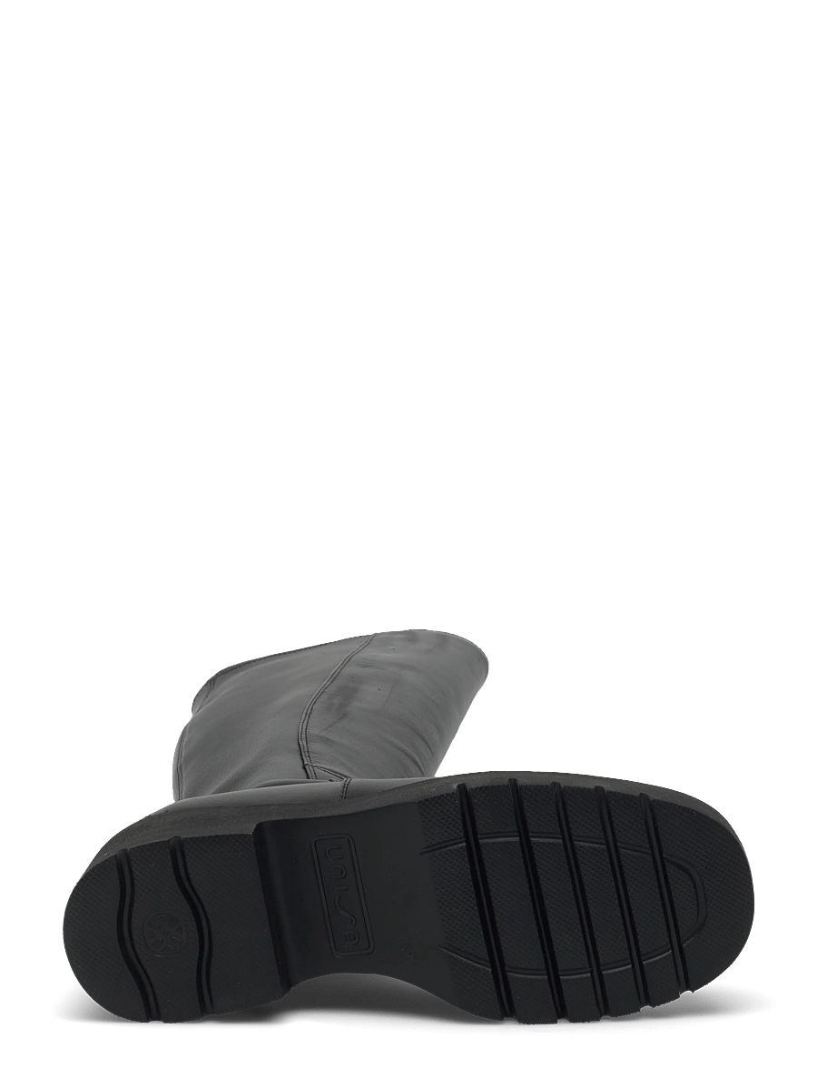 UNISA - JABILOSTTSTN - knähöga stövlar - black - 4