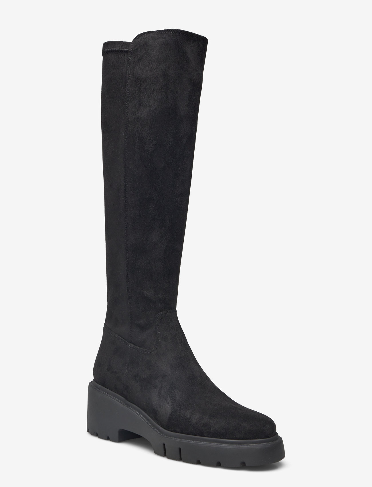 UNISA - JACEF24ST - pika säärega saapad - black - 0