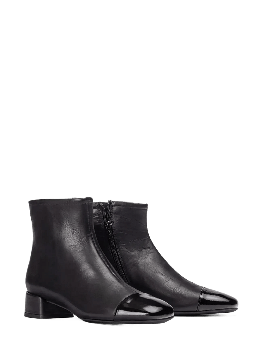 UNISA - JACKIEORVER - kontsaga poolsaapad - black - 2