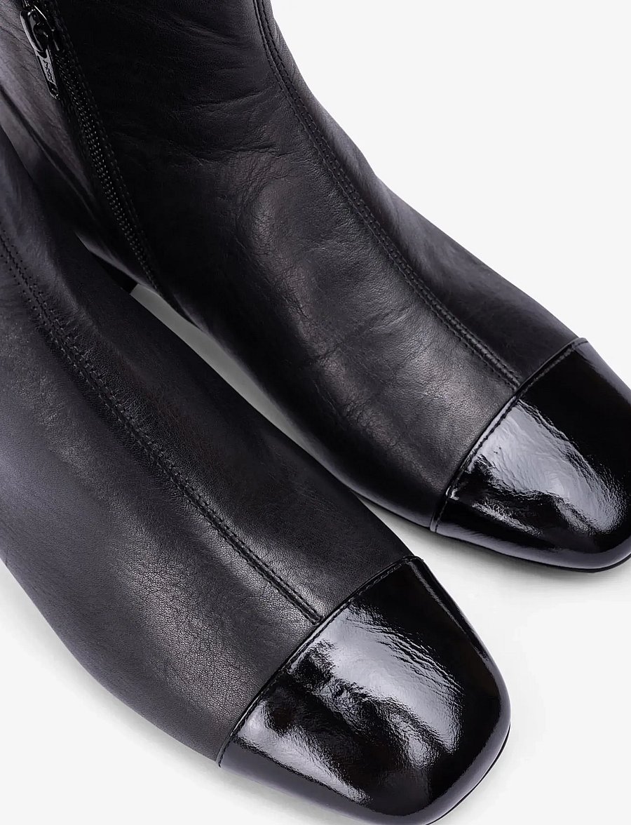 UNISA - JACKIEORVER - kontsaga poolsaapad - black - 3