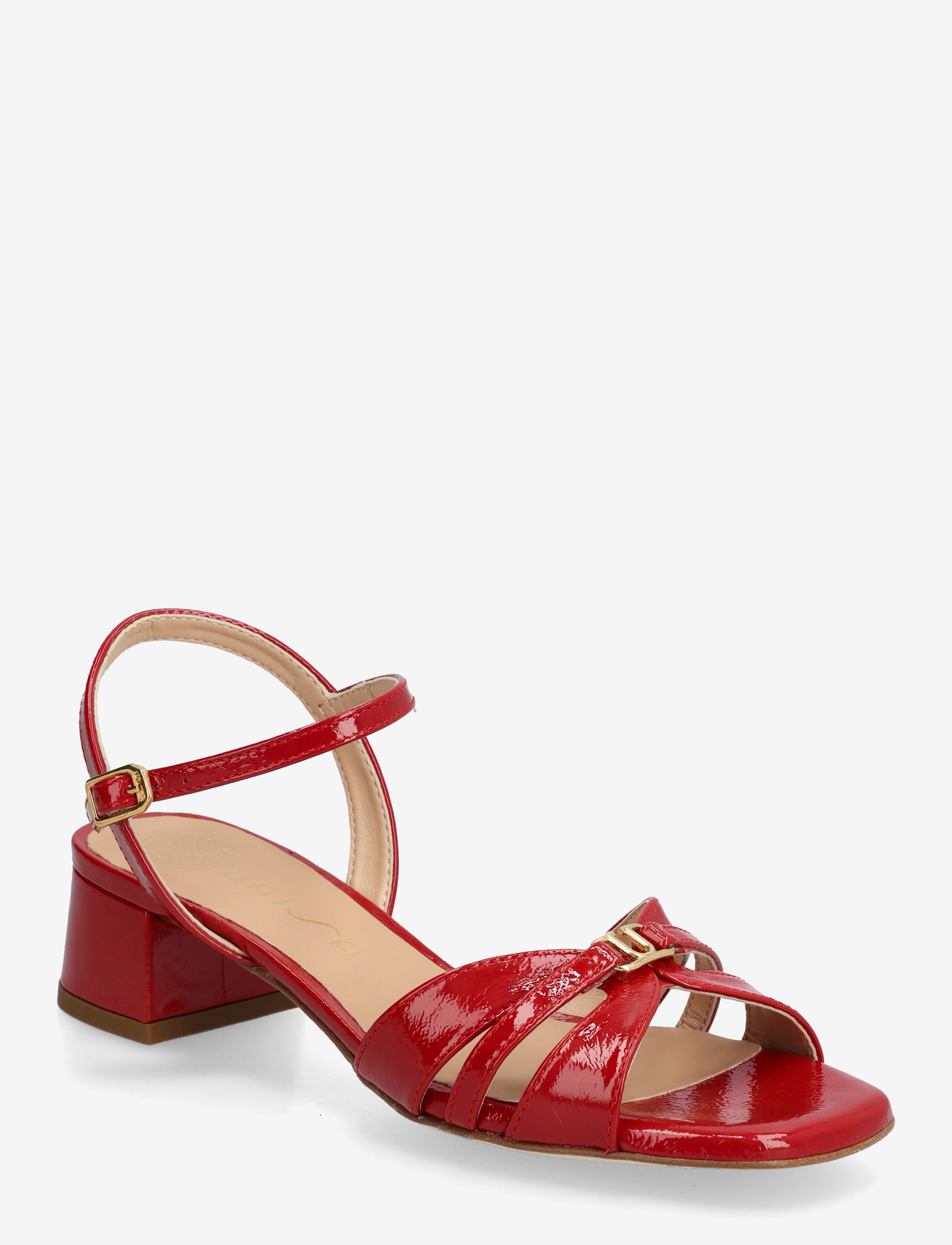 UNISA - JAIPURVER - heeled sandals - carmesi - 0