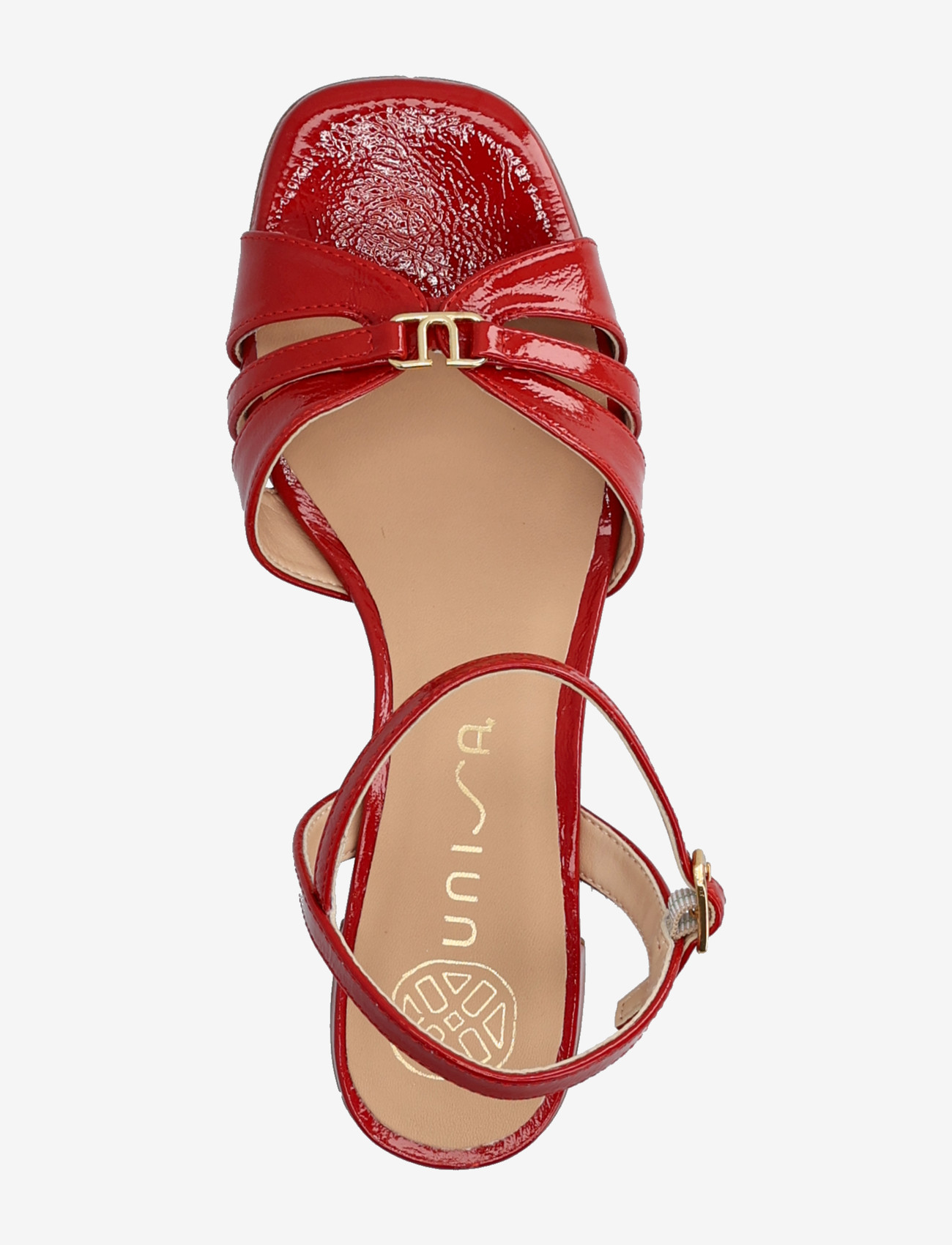 UNISA - JAIPURVER - heeled sandals - carmesi - 3
