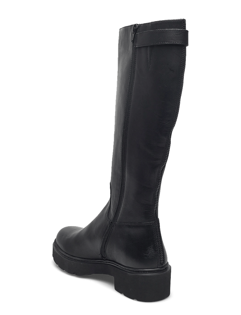 UNISA - JALEBNA - knähöga stövlar - black - 2