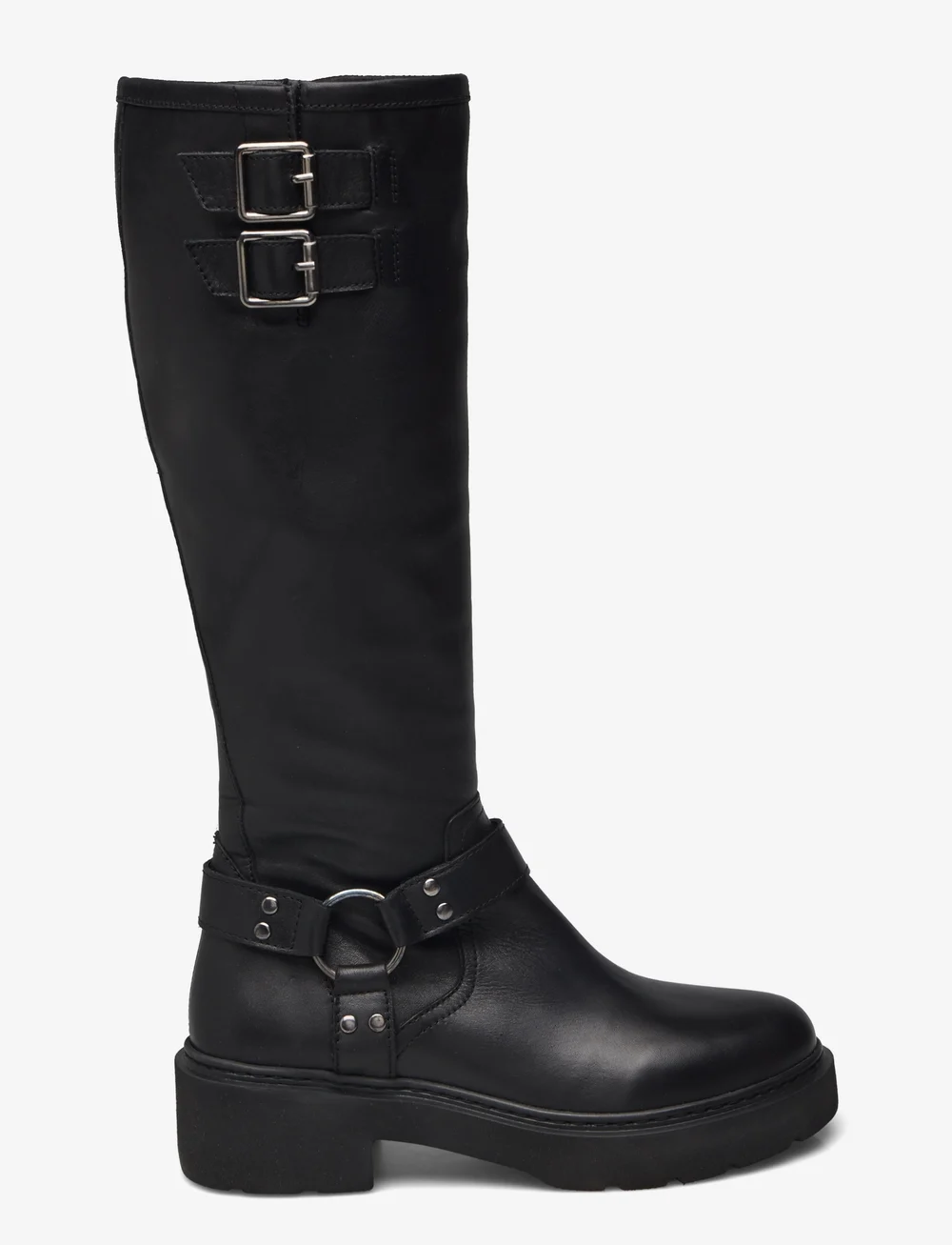 UNISA - JECISSTT - pika säärega saapad - black - 1