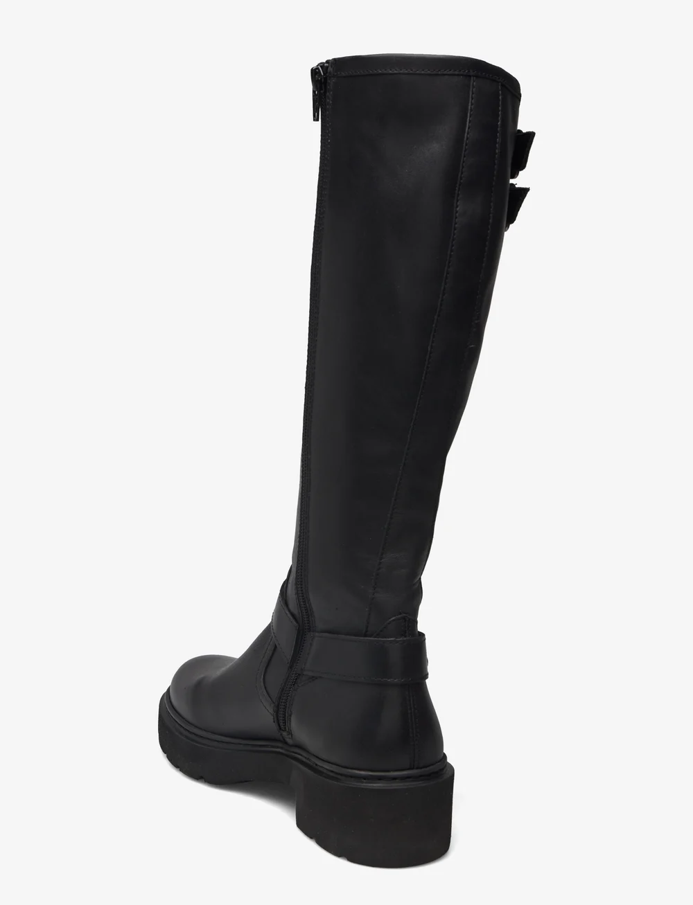 UNISA - JECISSTT - pika säärega saapad - black - 2