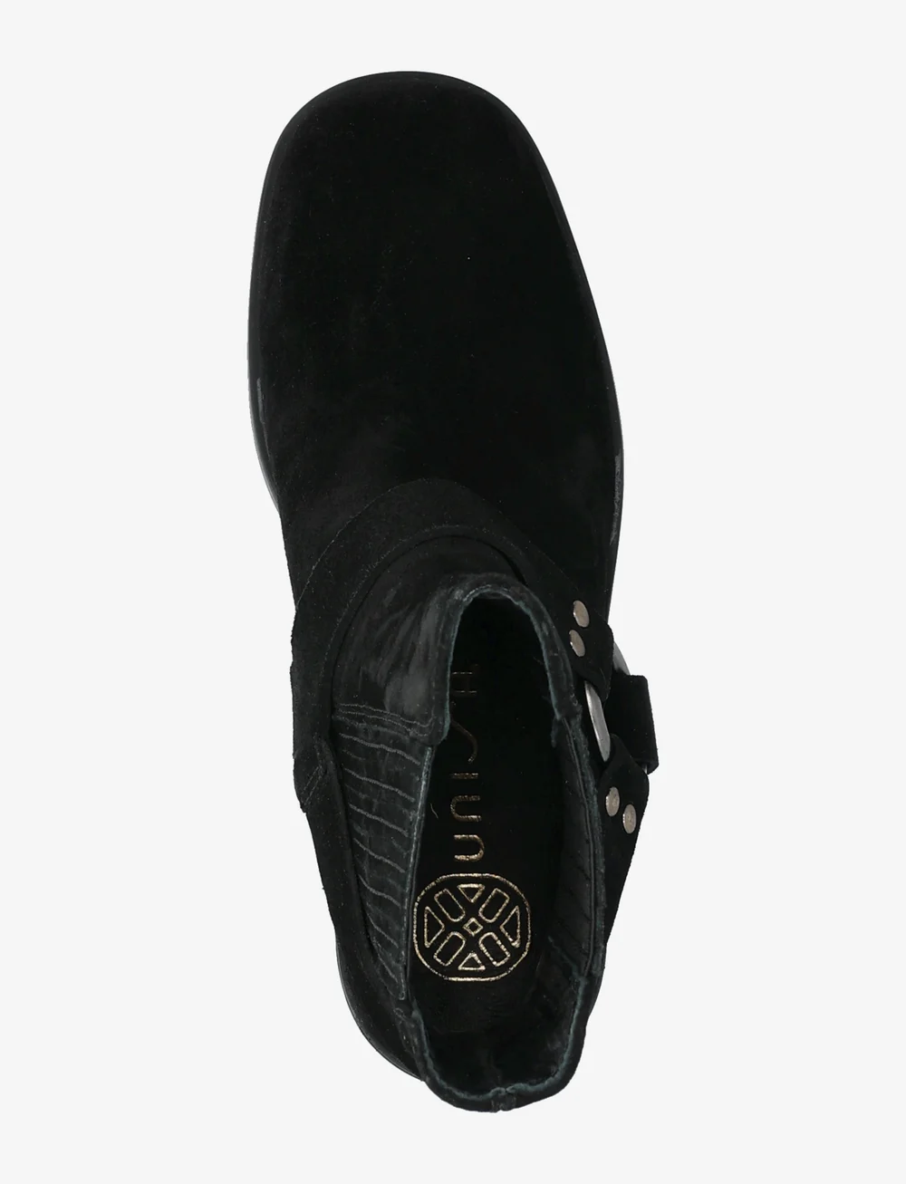 UNISA - JELANIBS - kontsaga poolsaapad - black - 3