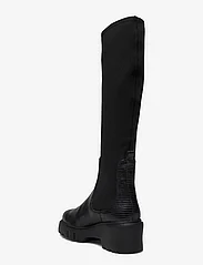 UNISA - JERUM_BL - høye boots - black - 2