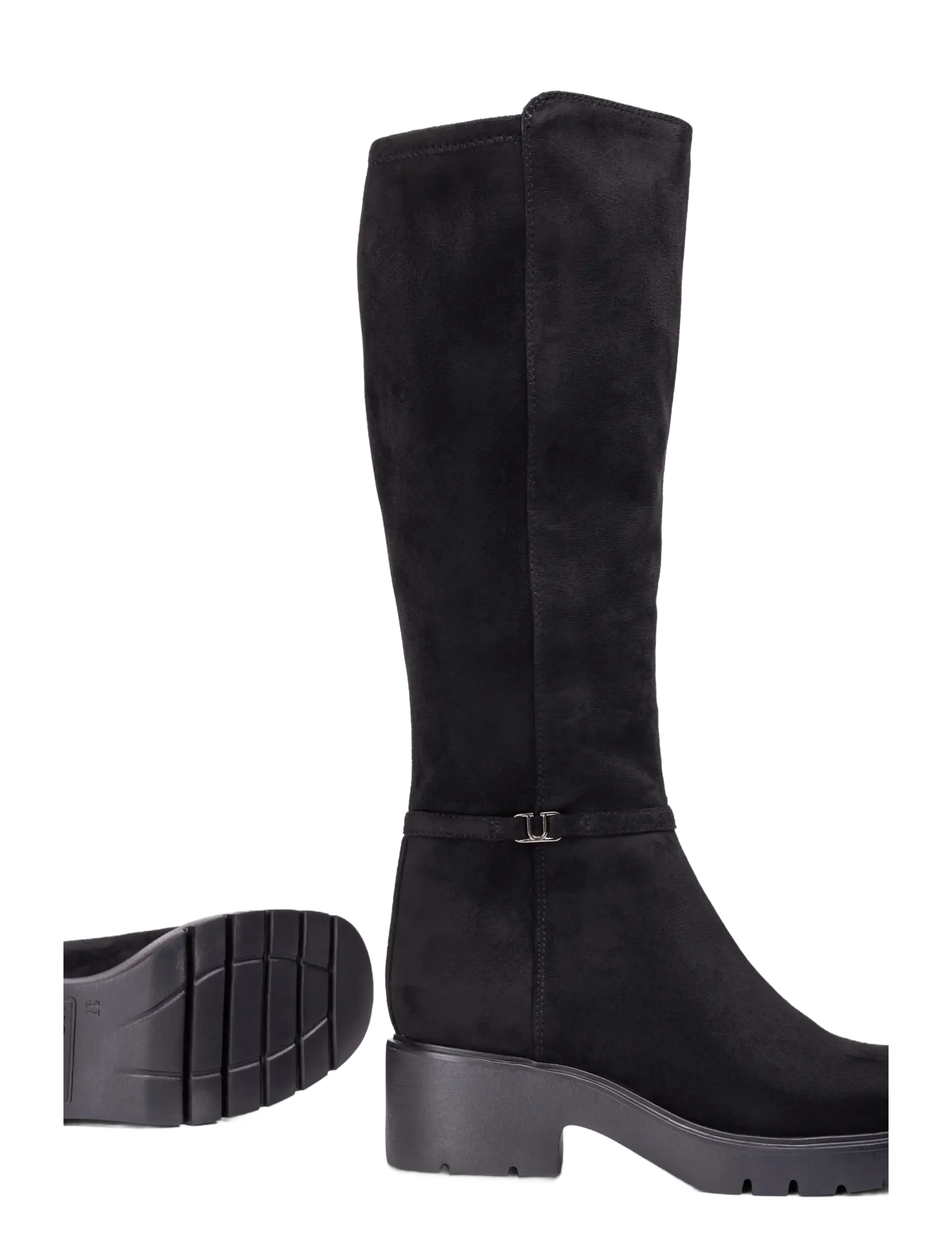 UNISA - JONYSTTSTN - knee high boots - black - 2