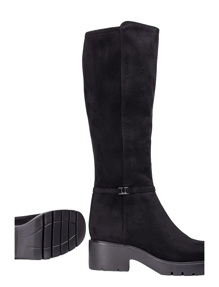 UNISA - JONYSTTSTN - knee high boots - black - 2