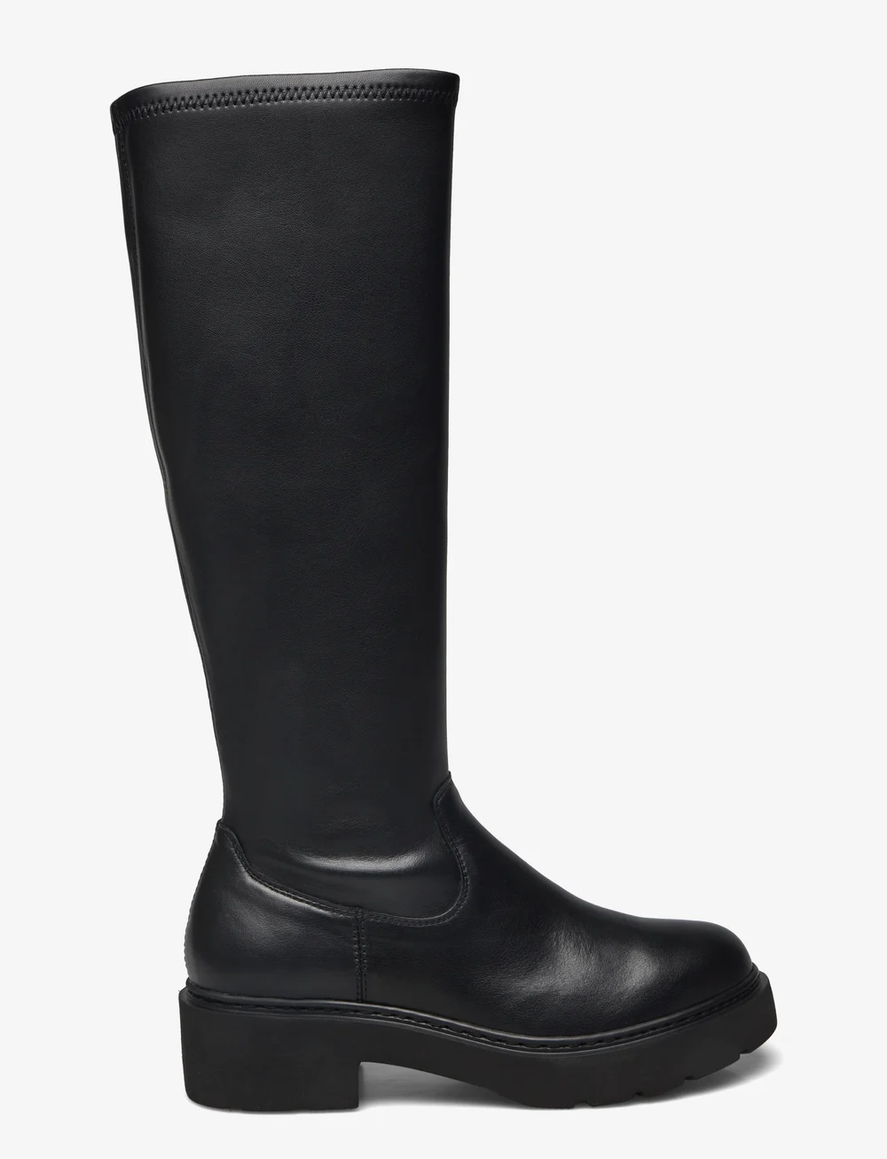 UNISA - JUIZSTTSTB - pika säärega saapad - black - 1