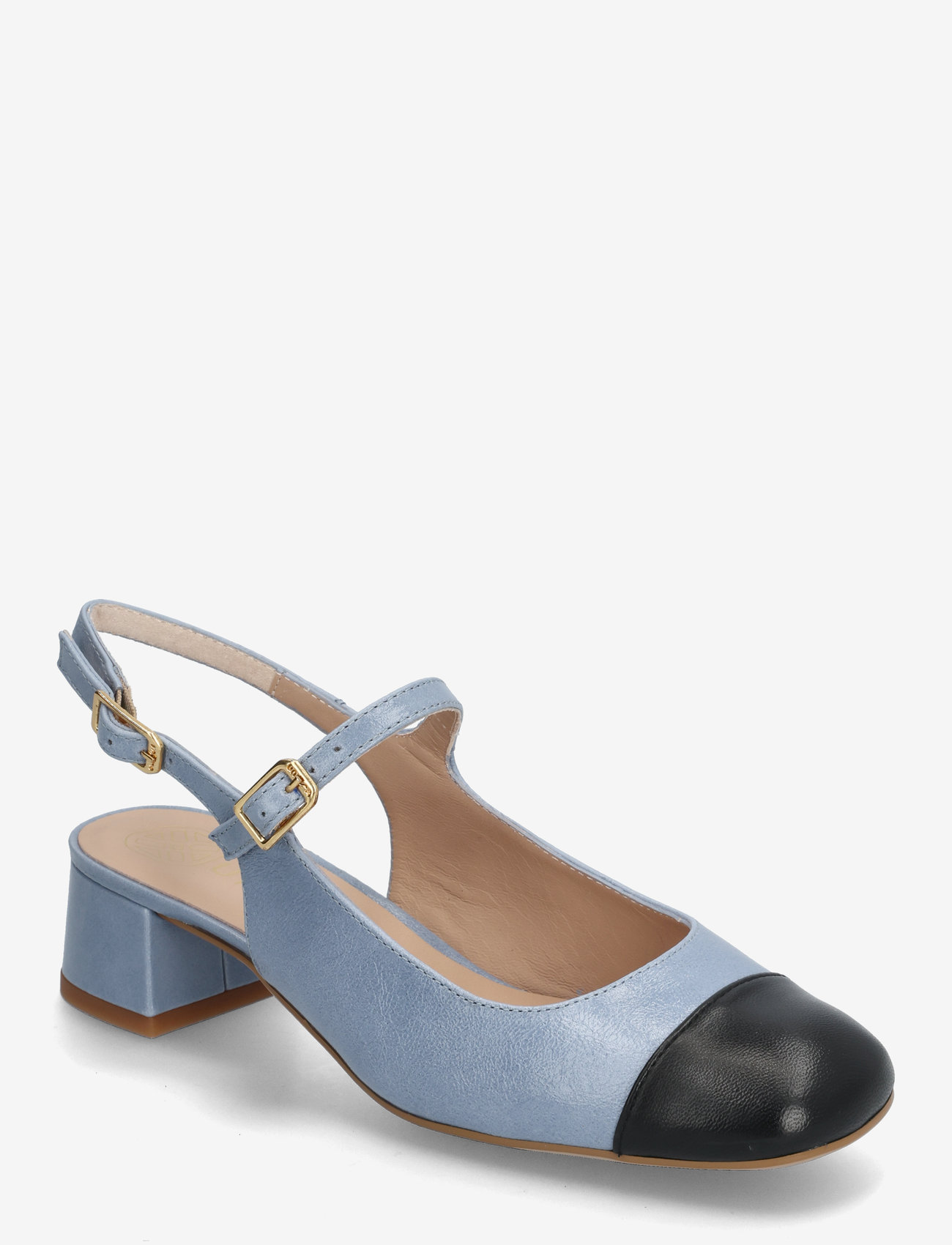 UNISA - JUMISGIANTO - slingbacks med hæle - jeans/blk - 0