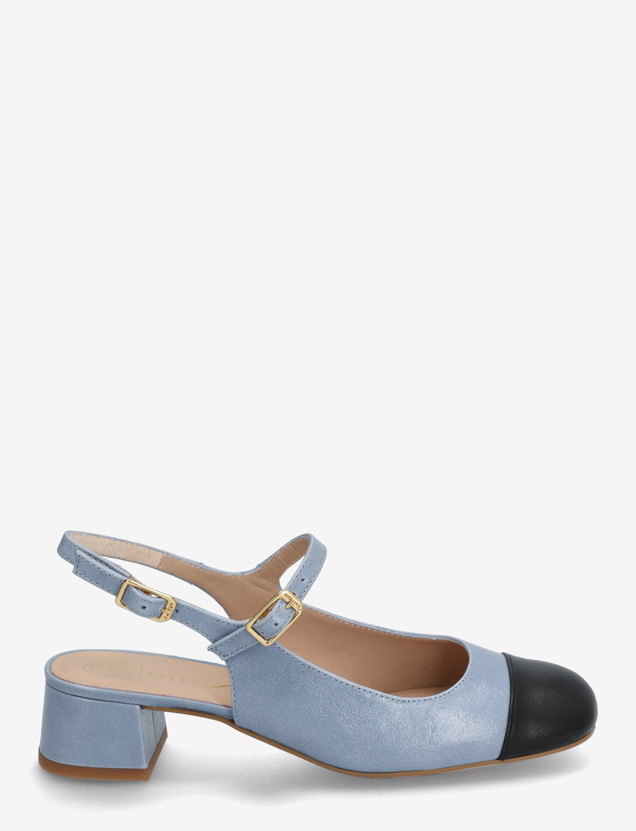 UNISA - JUMISGIANTO - slingbacks med hæle - jeans/blk - 1