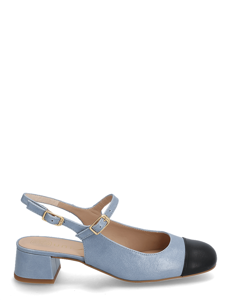 UNISA - JUMISGIANTO - kontsaga slingback-kingad - jeans/blk - 1