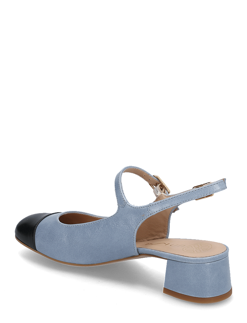 UNISA - JUMISGIANTO - kontsaga slingback-kingad - jeans/blk - 2