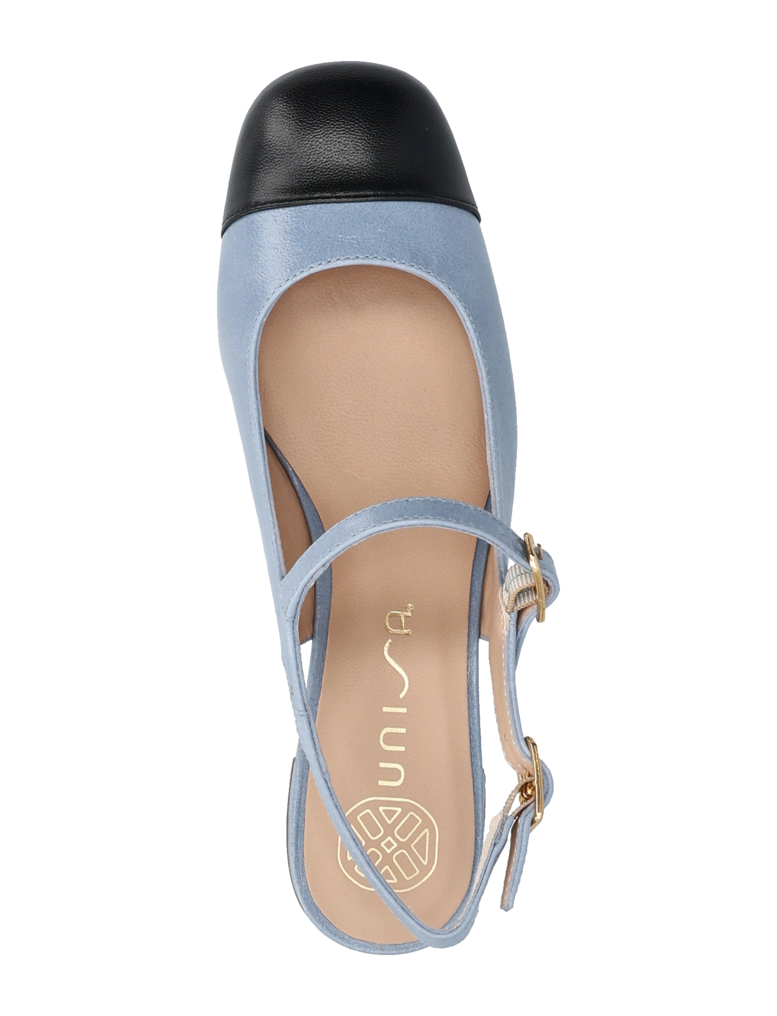 UNISA - JUMISGIANTO - slingbacks mit absatz - jeans/blk - 3