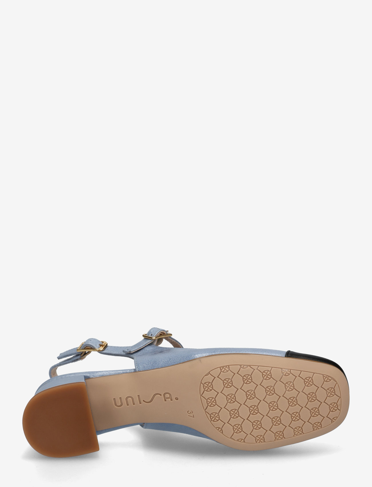 UNISA - JUMISGIANTO - slingbacks med hæle - jeans/blk - 4