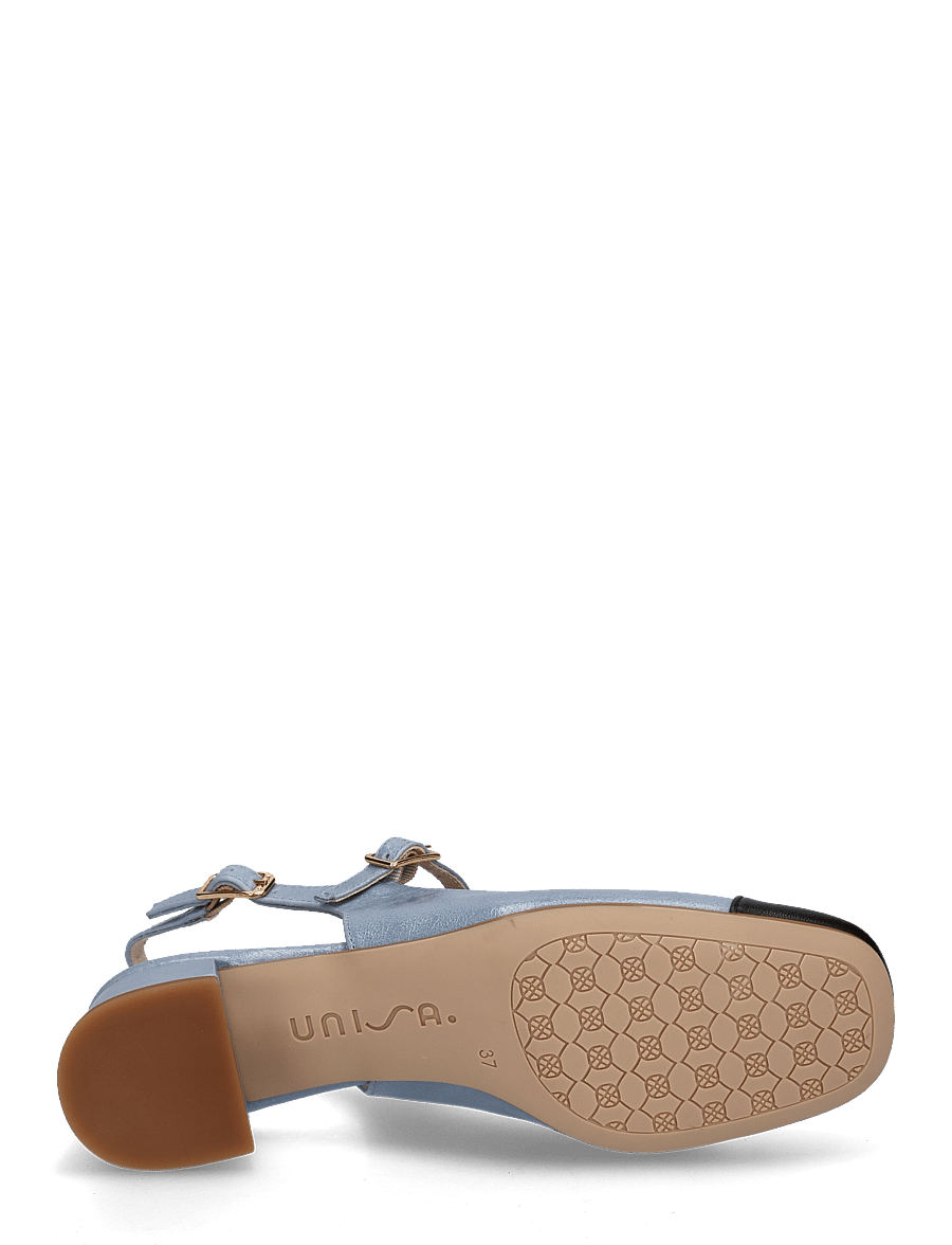 UNISA - JUMISGIANTO - slingbacks mit absatz - jeans/blk - 4