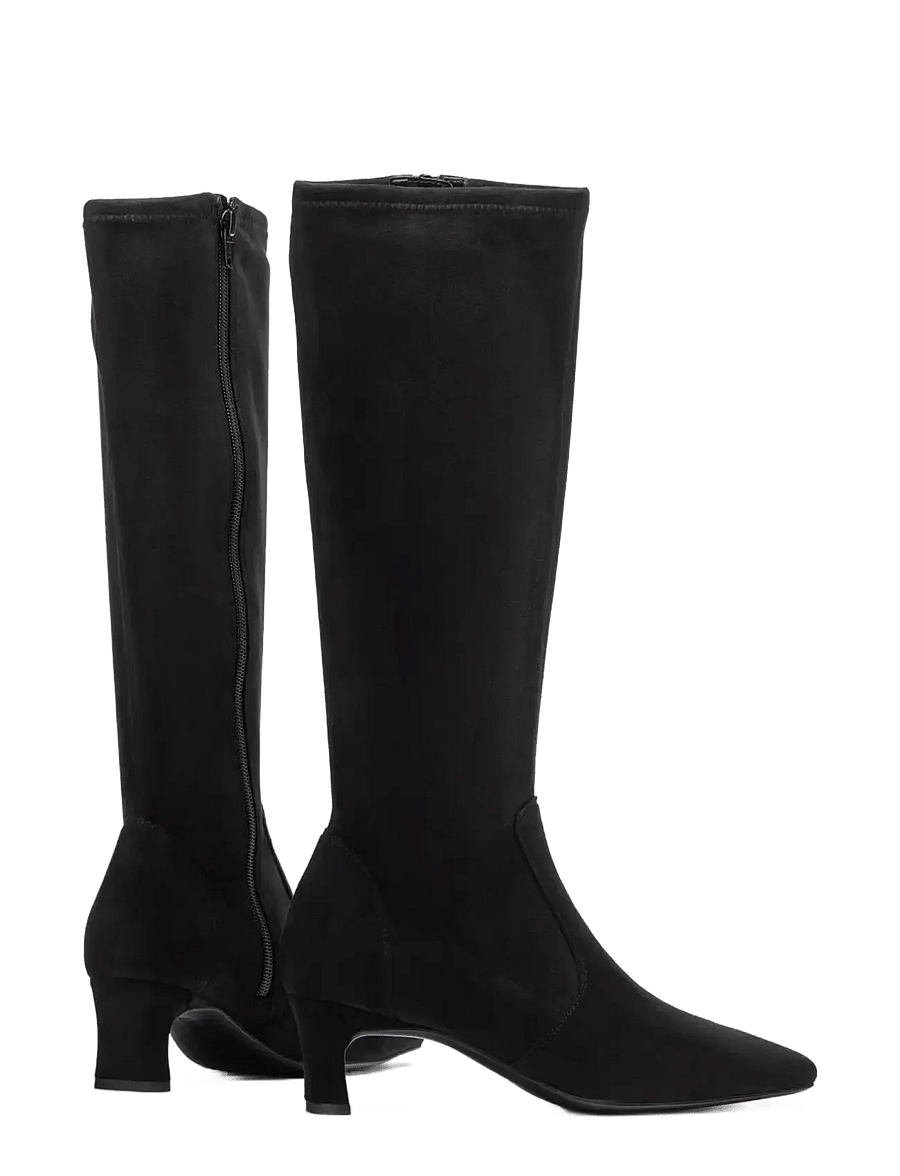 UNISA - JUNKERAST - knee high boots - black - 0