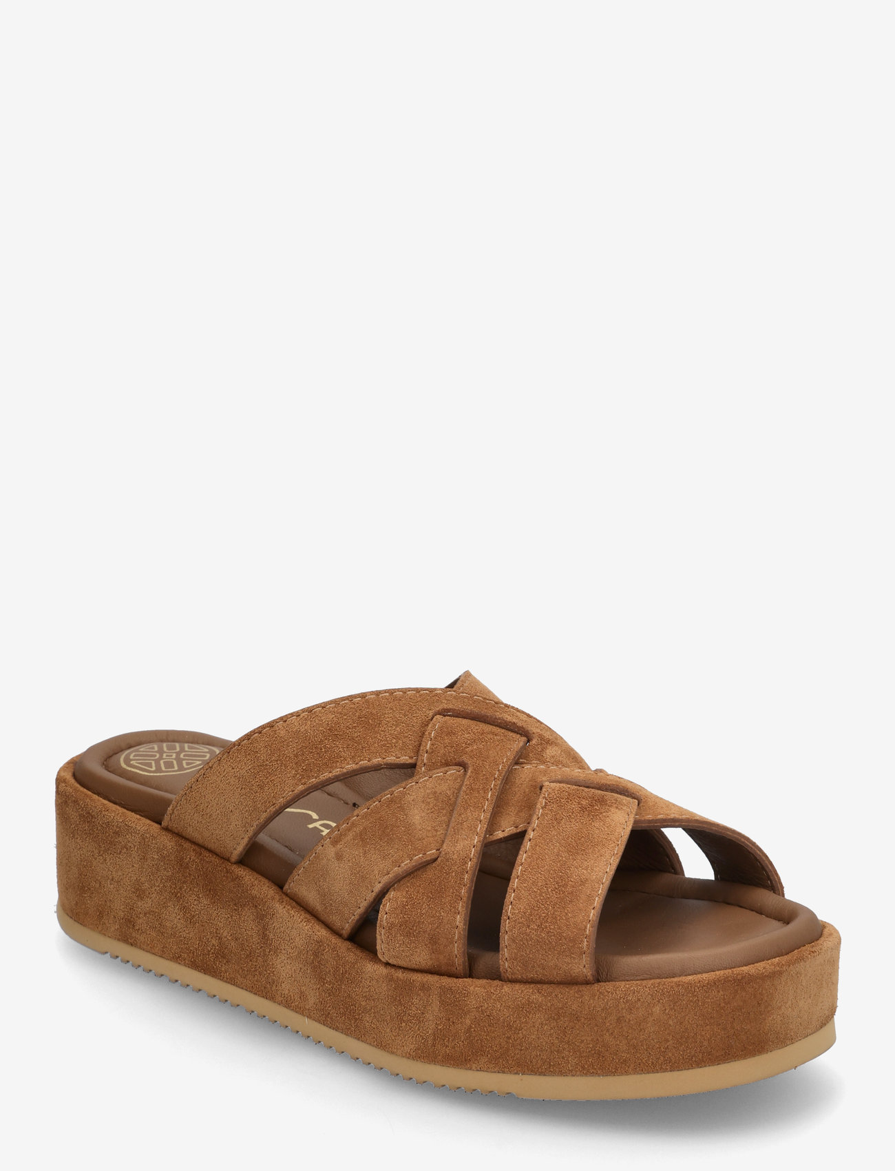 UNISA - KATOUBS - platform sandals - cuoio - 0