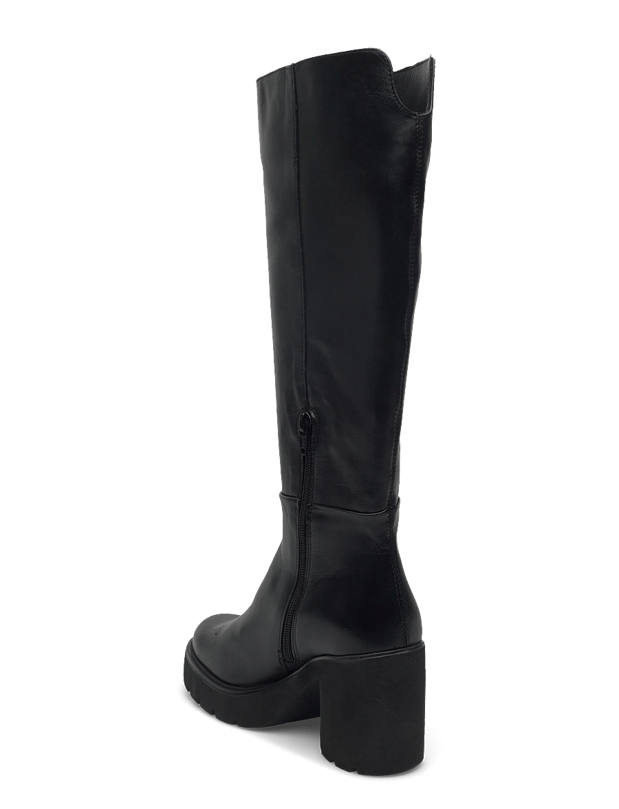 UNISA - KAYLISTT - kniehohe stiefel - black - 2