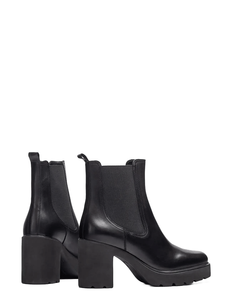 UNISA - KLINOF26BNA - korolliset nilkkurit - black - 2