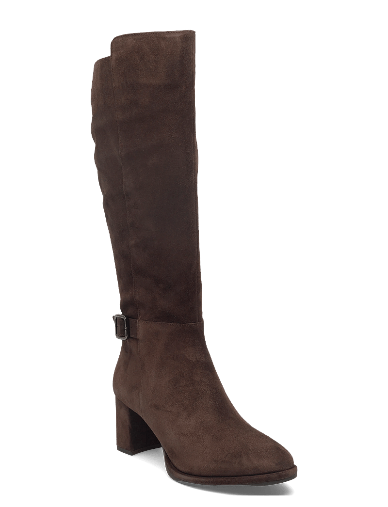 UNISA - LEBRUNBS - pika säärega saapad - brown - 0