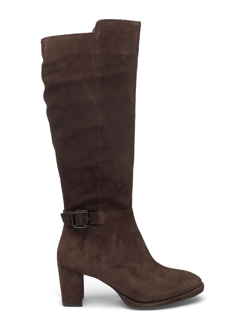 UNISA - LEBRUNBS - pika säärega saapad - brown - 1