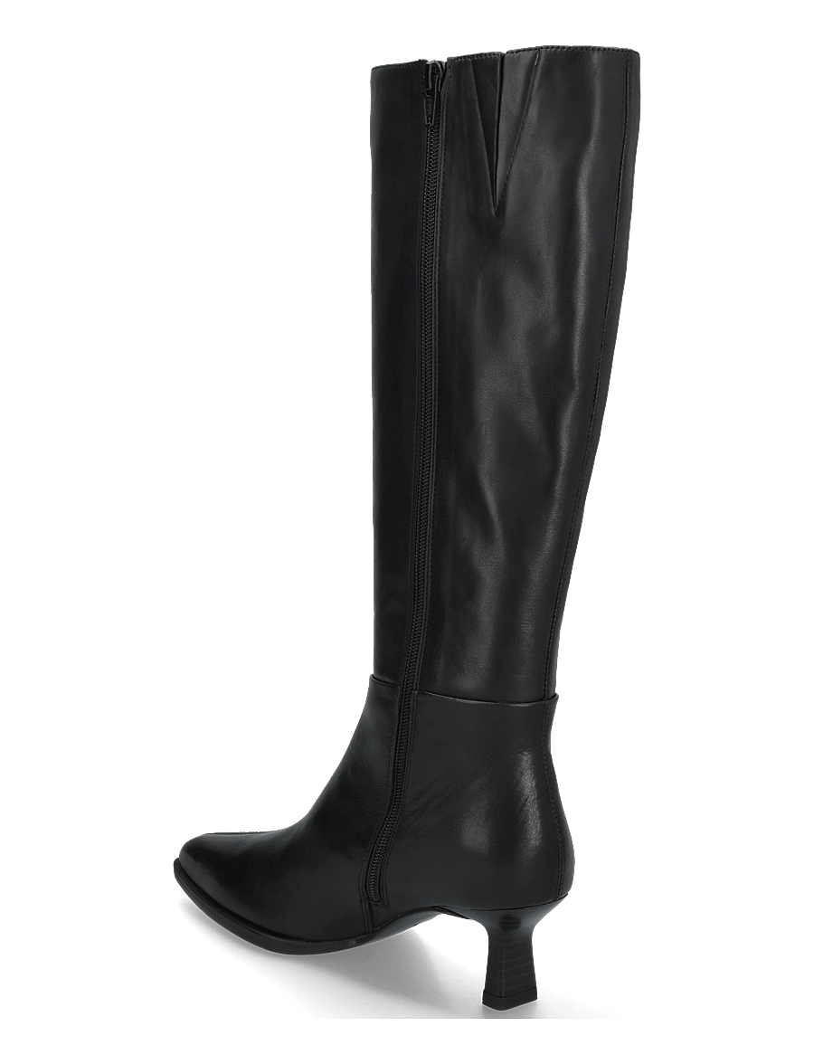 UNISA - LEEDSOR - kniehohe stiefel - black - 1